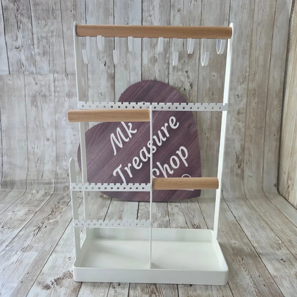 White Jewelry Organizer